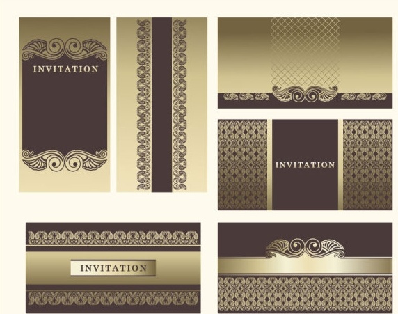 exquisite europeanstyle pattern background 04 vector 