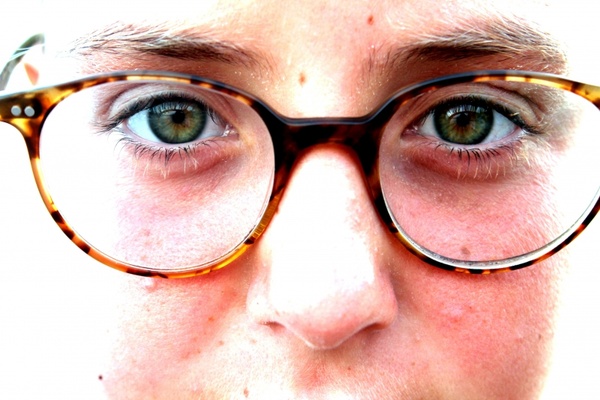 eye glasses face