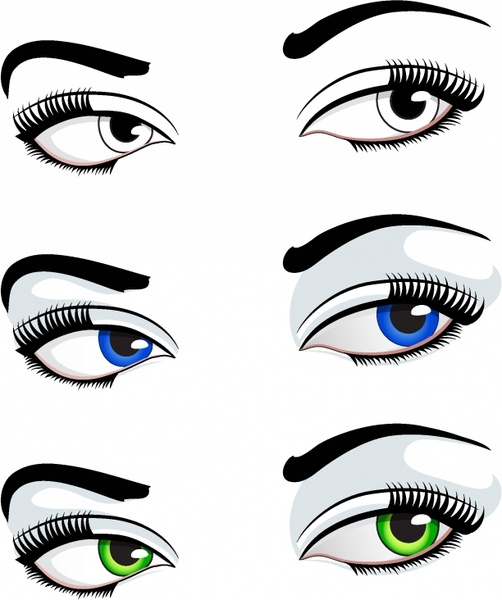 Download Cartoon eyes free vector download (20,203 Free vector) for ...