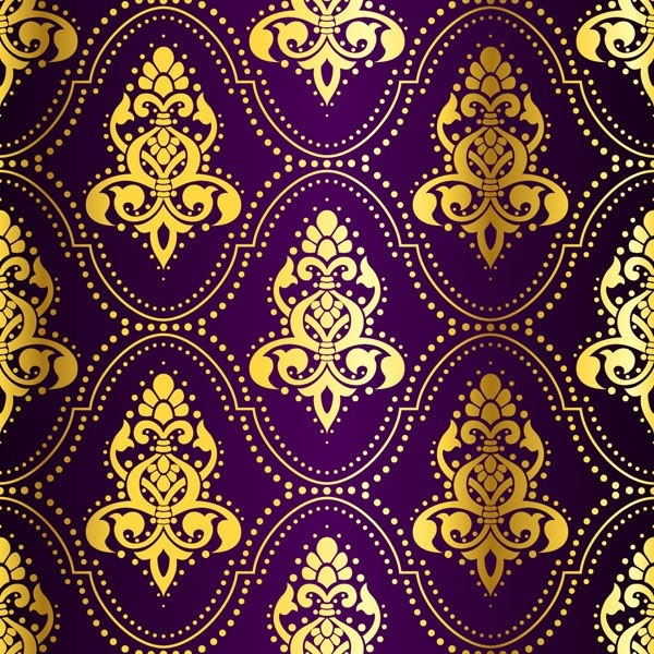 fabric pattern vector ornate background 1