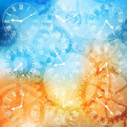 clock background design