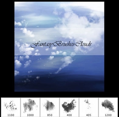 Fantasy Cloud Brushes