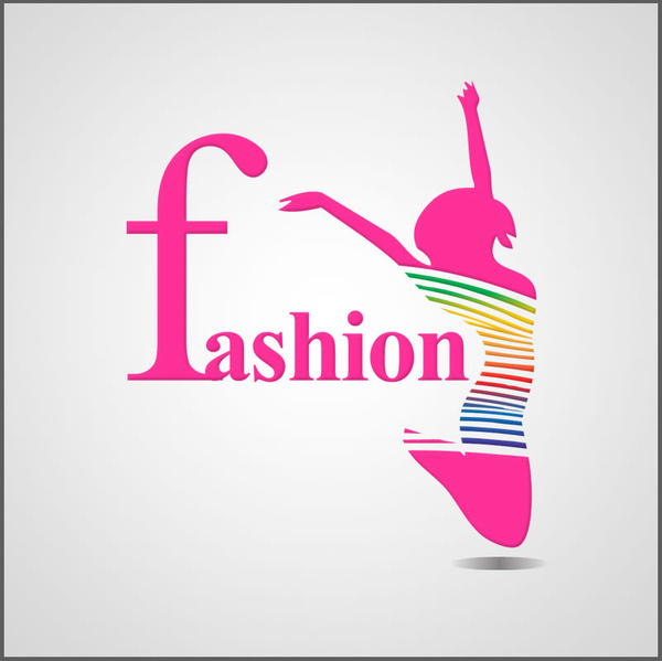 Premium Vector | Fashion logo of a woman in line art style