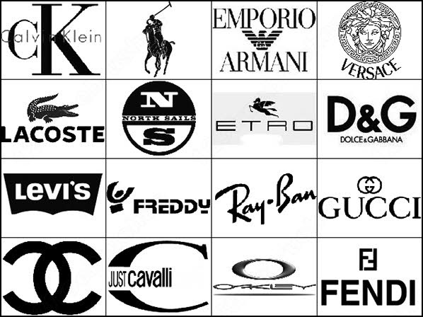 fashion logos brush 