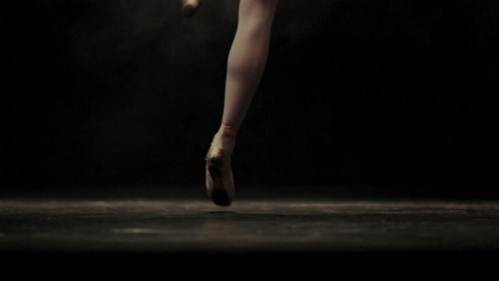 female ballerina with skillful dance