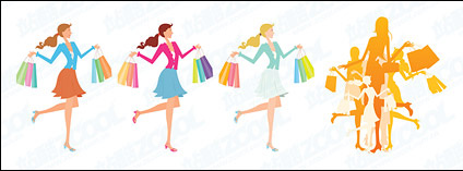 Female fashion shopping 