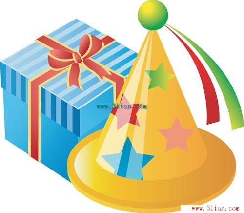 festive gift boxes vector