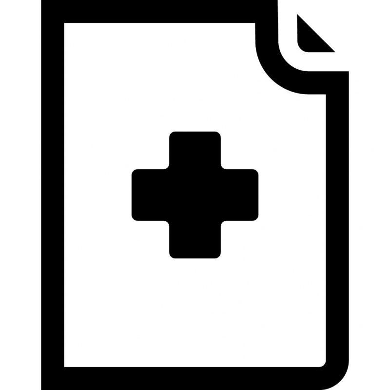 file medical alt sign icon flat contrast black white cross shape outline