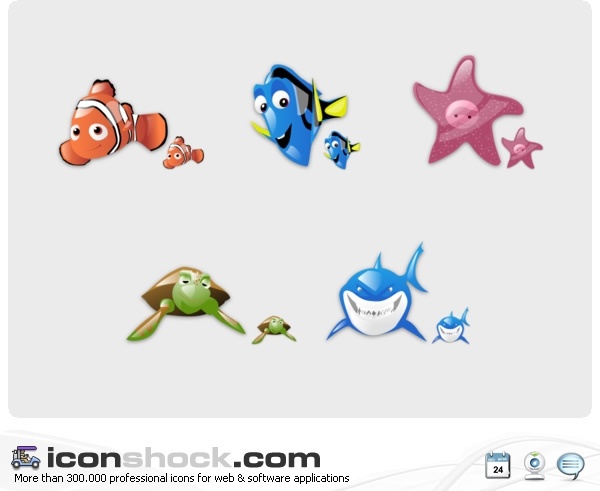 Findin Nemo Vista Icons icons pack