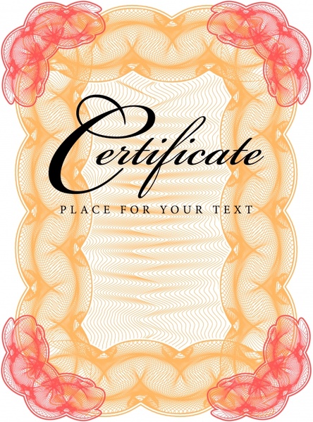 Download free certificate borders for ms word free vector download