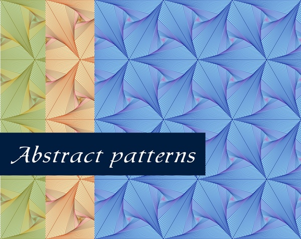 abstract pattern template modern repeating alternate layers sketch