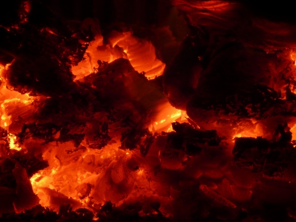 fire embers heat