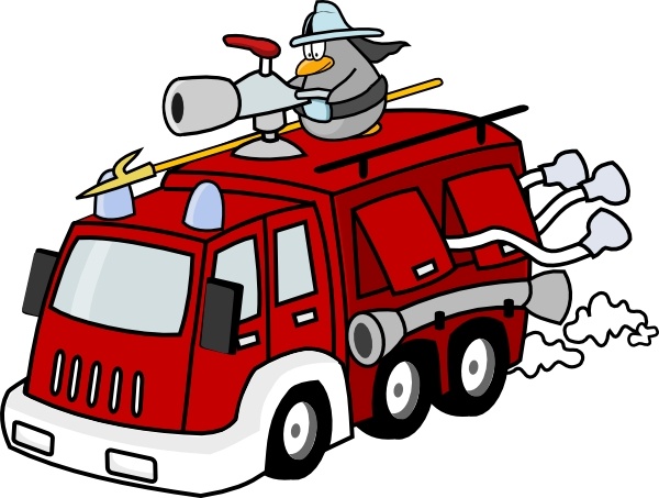 Fire Engine clip art