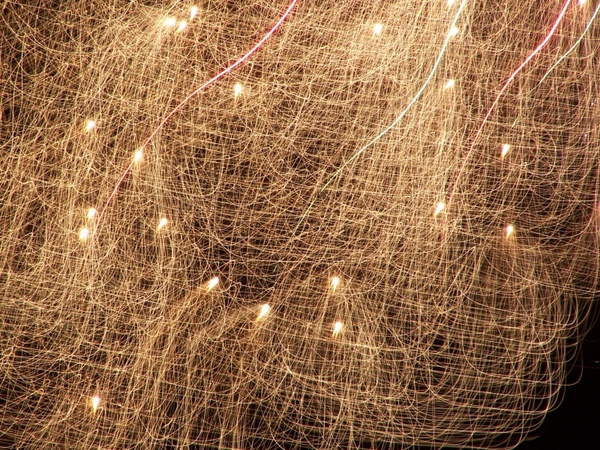 firework night light