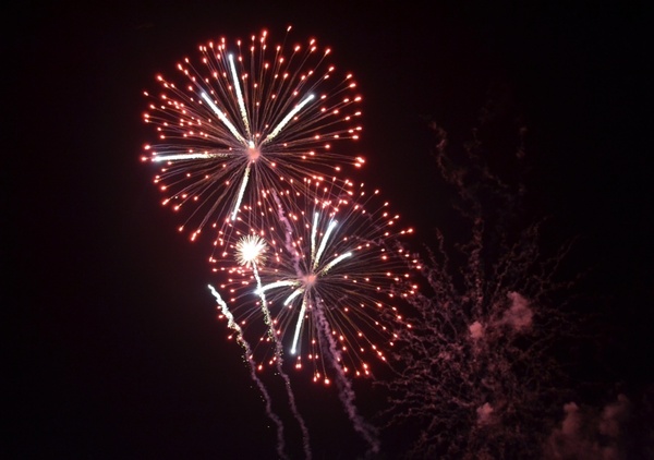 fireworks new year celebration
