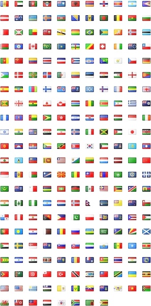 Flag icons icons pack