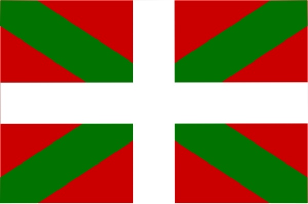Flag Of Basque Spain clip art