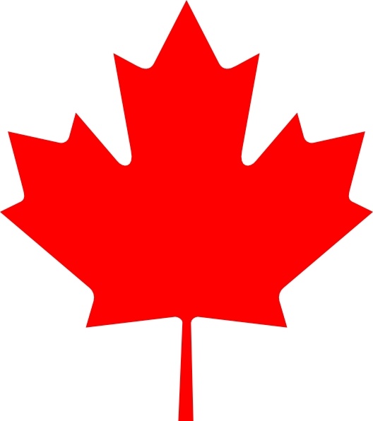 Download Flag Of Canada Leaf clip art Free vector in Open office ...