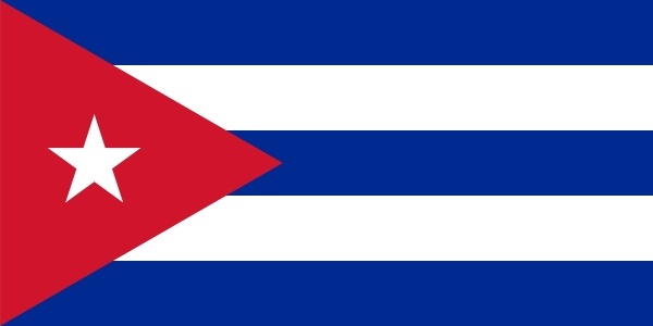Flag Of Cuba clip art