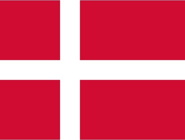Flag Of Danmark clip art 