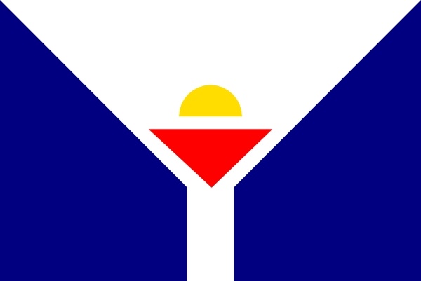 Flag Of Saint Martin clip art
