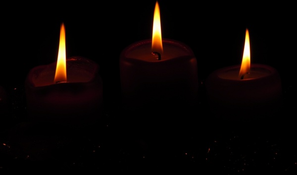 flame candlelight burn