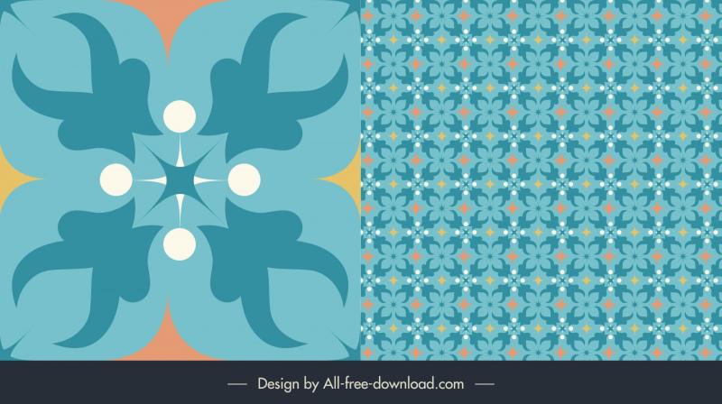 floor tiles pattern template elegant symmetry 