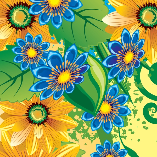 floral background vector