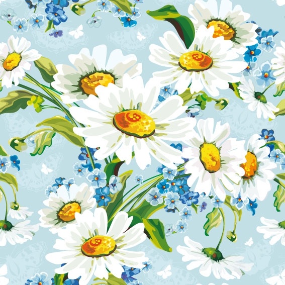 Floral Flowers Background 