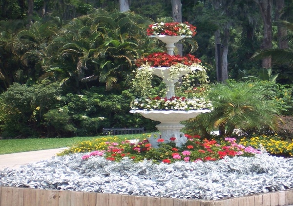 floral fountain