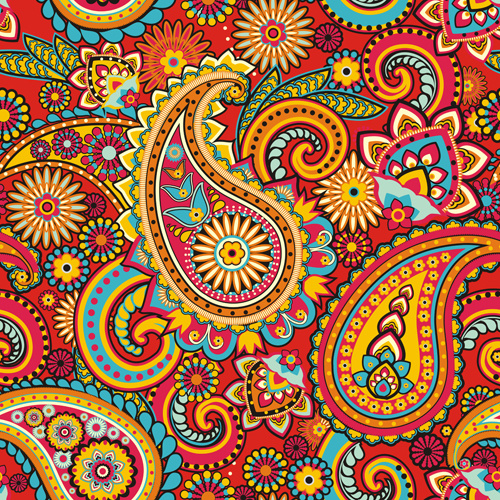 Paisley pattern free vector download (19,746 Free vector) for