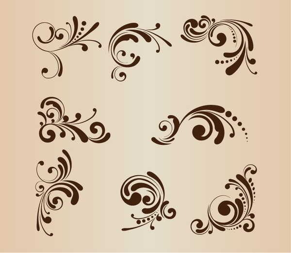 floral patterns for design vector illustration