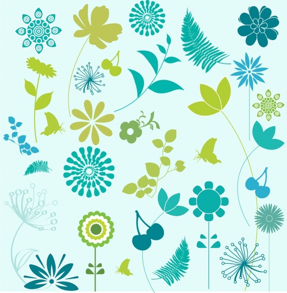 Free Free 214 Flower Leaves Svg Free SVG PNG EPS DXF File