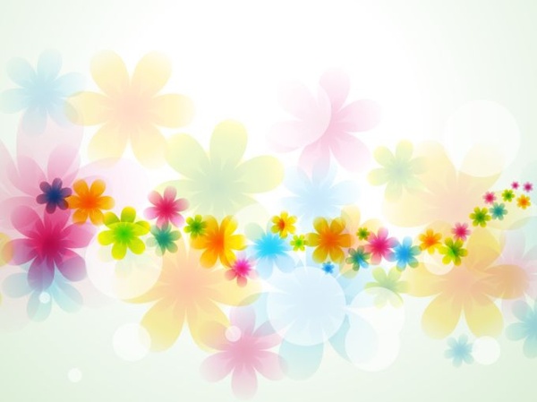 flowers background colorful blurred decor