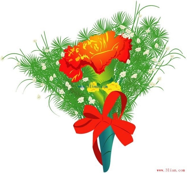 Flower bouquet vector Free vector in Adobe Illustrator ai ( .ai