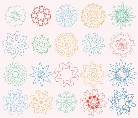flower design elements 