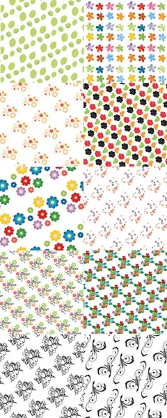flower pattern vector
