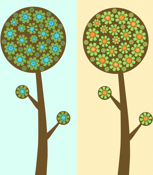 Flower Trees