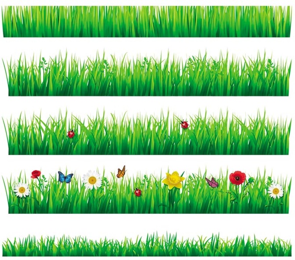 Download Cartoon grass border free vector download (25,723 Free ...