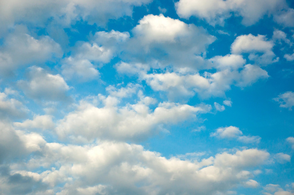 Fluffy Clouds On A Blue Evening Sky Free Stock Photos In Jpg Format For Free Download 6 47mb