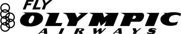Fly Olympic airways logo