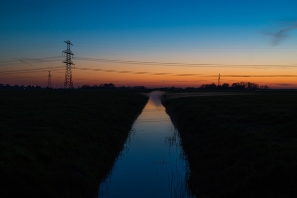 fog in ditch 