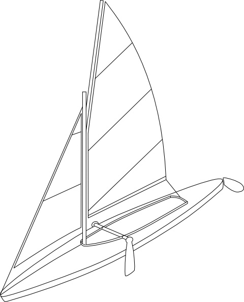 Fold Boat clip art