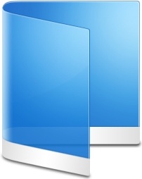 Folder Blue Folder