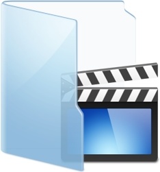 Folder Blue Video