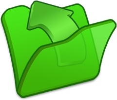 Folder green parent