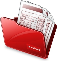 Folder invoices