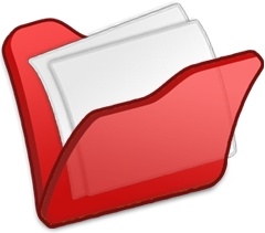 Folder red mydocuments