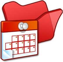 Folder red scheduled tasks