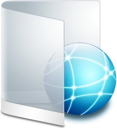 white folder icon mac